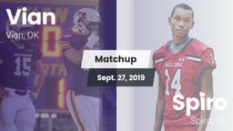 Matchup: Vian  vs. Spiro  2019