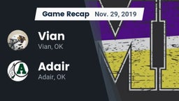 Recap: Vian  vs. Adair  2019