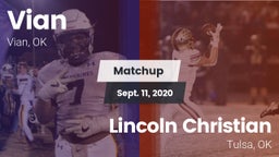 Matchup: Vian  vs. Lincoln Christian  2020