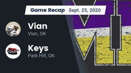 Recap: Vian  vs. Keys  2020