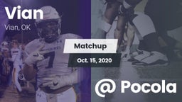 Matchup: Vian  vs. @ Pocola 2020