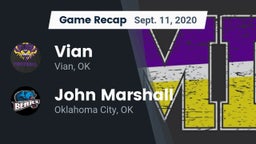 Recap: Vian  vs. John Marshall  2020
