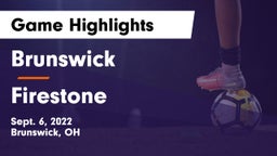Brunswick  vs Firestone  Game Highlights - Sept. 6, 2022