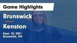 Brunswick  vs Kenston  Game Highlights - Sept. 18, 2021