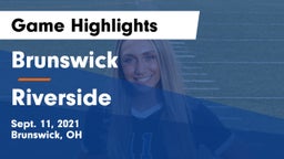 Brunswick  vs Riverside  Game Highlights - Sept. 11, 2021