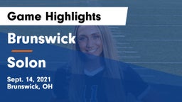 Brunswick  vs Solon  Game Highlights - Sept. 14, 2021