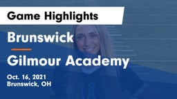 Brunswick  vs Gilmour Academy Game Highlights - Oct. 16, 2021