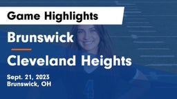 Brunswick  vs Cleveland Heights  Game Highlights - Sept. 21, 2023