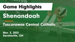 Shenandoah  vs Tuscarawas Central Catholic  Game Highlights - Nov. 3, 2022