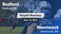 Matchup: Bedford  vs. Merrimack  2016