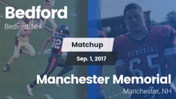Matchup: Bedford  vs. Manchester Memorial  2017