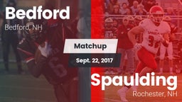 Matchup: Bedford  vs. Spaulding  2017