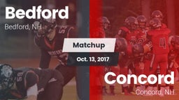 Matchup: Bedford  vs. Concord  2017