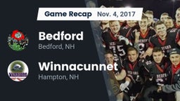 Recap: Bedford  vs. Winnacunnet  2017