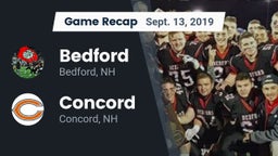 Recap: Bedford  vs. Concord  2019