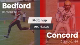 Matchup: Bedford  vs. Concord  2020