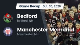 Recap: Bedford  vs. Manchester Memorial  2020