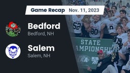 Recap: Bedford  vs. Salem  2023