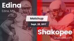 Matchup: Edina  vs. Shakopee  2017