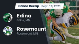 Recap: Edina  vs. Rosemount  2021
