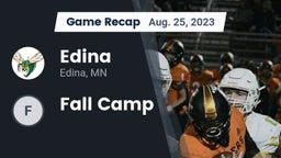 Recap: Edina  vs. Fall Camp 2023