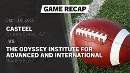 Recap: Casteel  vs. The Odyssey Institute for Advanced and International Studies 2016