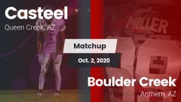Matchup: Casteel  vs. Boulder Creek  2020
