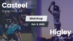 Matchup: Casteel  vs. Higley  2020