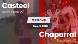 Matchup: Casteel  vs. Chaparral  2020