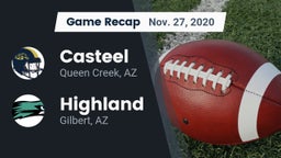 Recap: Casteel  vs. Highland  2020