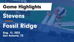 Stevens  vs Fossil Ridge  Game Highlights - Aug. 12, 2022