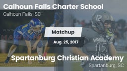 Matchup: Calhoun Falls Charte vs. Spartanburg Christian Academy  2017