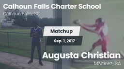 Matchup: Calhoun Falls Charte vs. Augusta Christian  2017