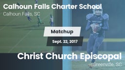 Matchup: Calhoun Falls Charte vs. Christ Church Episcopal  2017