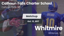 Matchup: Calhoun Falls Charte vs. Whitmire  2017