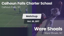 Matchup: Calhoun Falls Charte vs. Ware Shoals  2017
