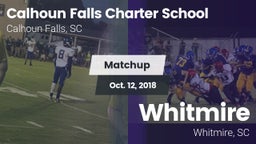 Matchup: Calhoun Falls Charte vs. Whitmire  2018