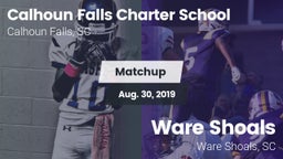 Matchup: Calhoun Falls Charte vs. Ware Shoals  2019