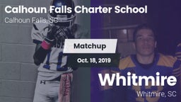 Matchup: Calhoun Falls Charte vs. Whitmire  2019