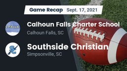 Recap: Calhoun Falls Charter School vs. Southside Christian  2021