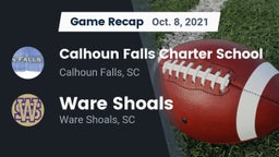 Recap: Calhoun Falls Charter School vs. Ware Shoals  2021