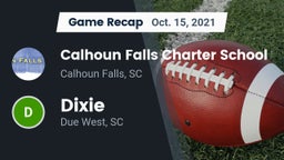 Recap: Calhoun Falls Charter School vs. Dixie  2021