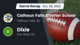 Recap: Calhoun Falls Charter School vs. Dixie  2022