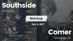 Matchup: Southside High Schoo vs. Comer  2017