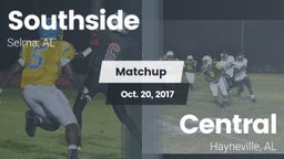 Matchup: Southside High Schoo vs. Central  2017