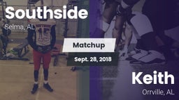 Matchup: Southside High Schoo vs. Keith  2018