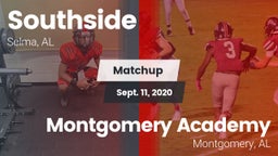 Matchup: Southside High Schoo vs. Montgomery Academy  2020