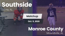 Matchup: Southside High Schoo vs. Monroe County  2020