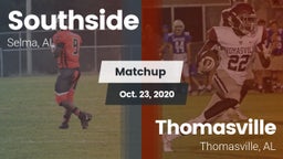 Matchup: Southside High Schoo vs. Thomasville  2020