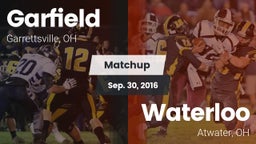 Matchup: Garfield  vs. Waterloo  2016